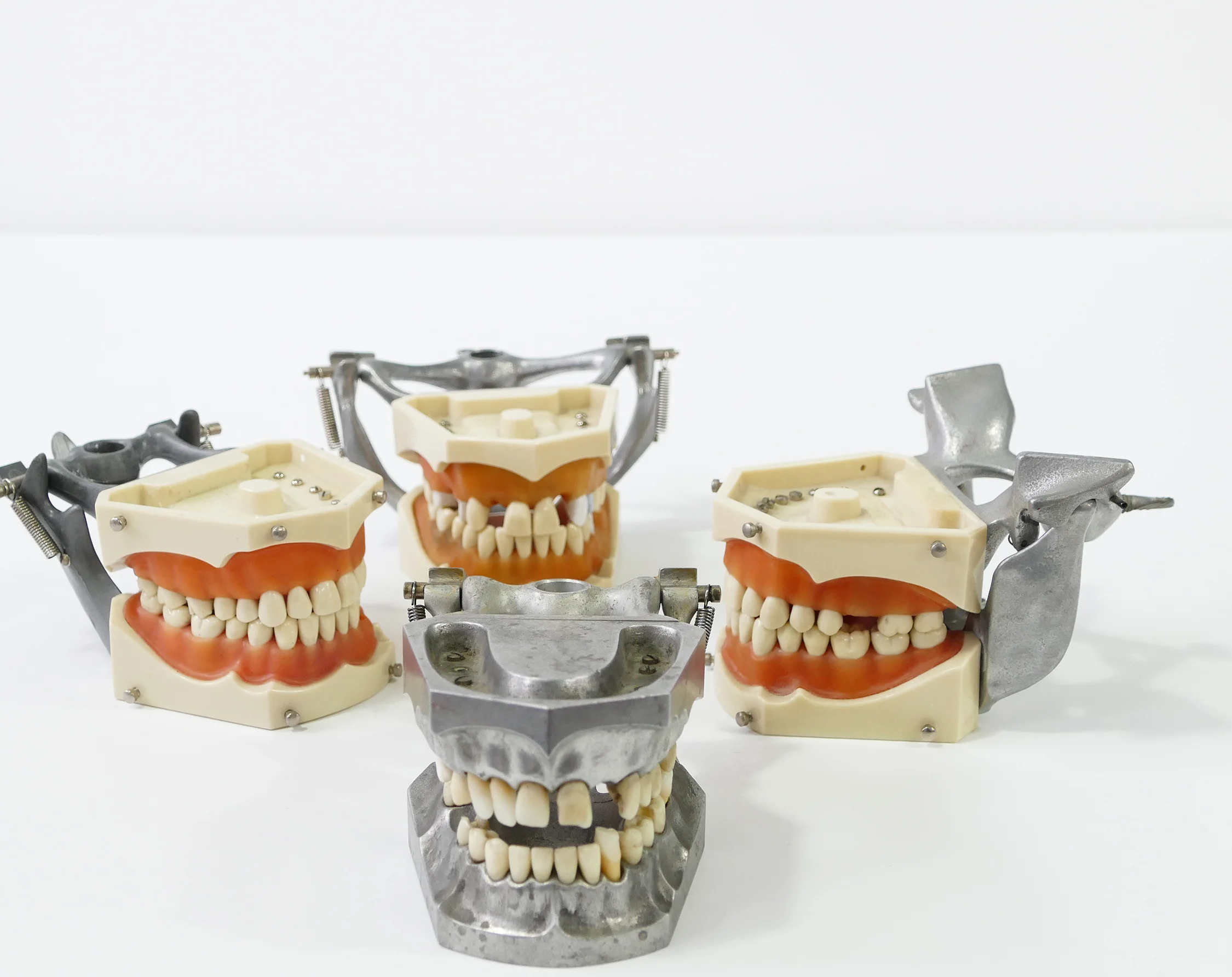 1940's Metal Dental Study Teeth Set — AGENT GALLERY CHICAGO